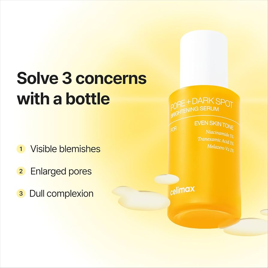Celimax
Pore+ Dark Spot Brightening Serum 30ml