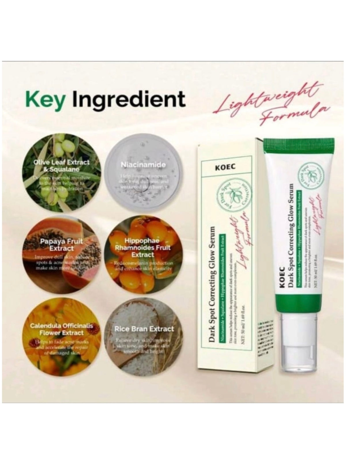 Dark Spot Correcting Glow Serum