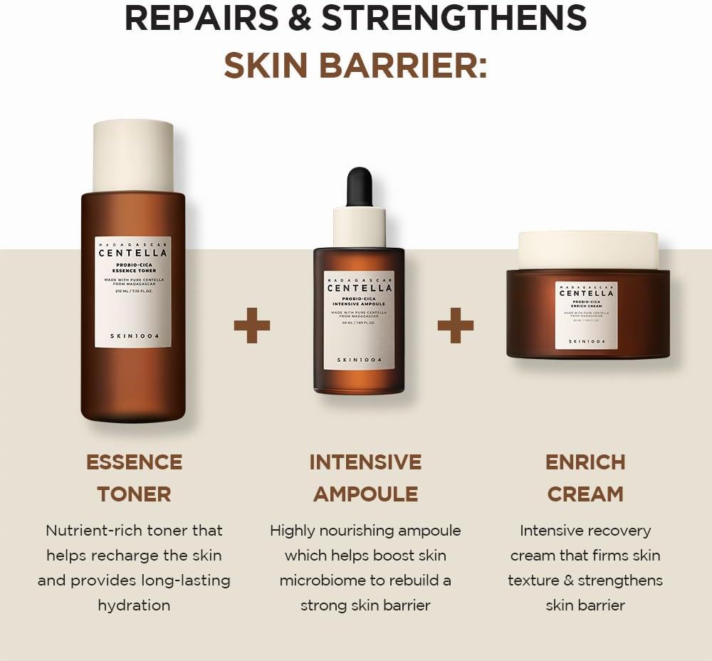 SKIN1004 PROBIO-CICA Intensive Ampoule Face Serum - Soothing, Repair & Care - 50.0 ml