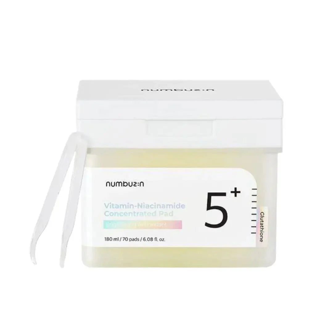 Numbuzin No.5+ Vitamin-Niacinamide Concentrated Pad 180ml/70pads