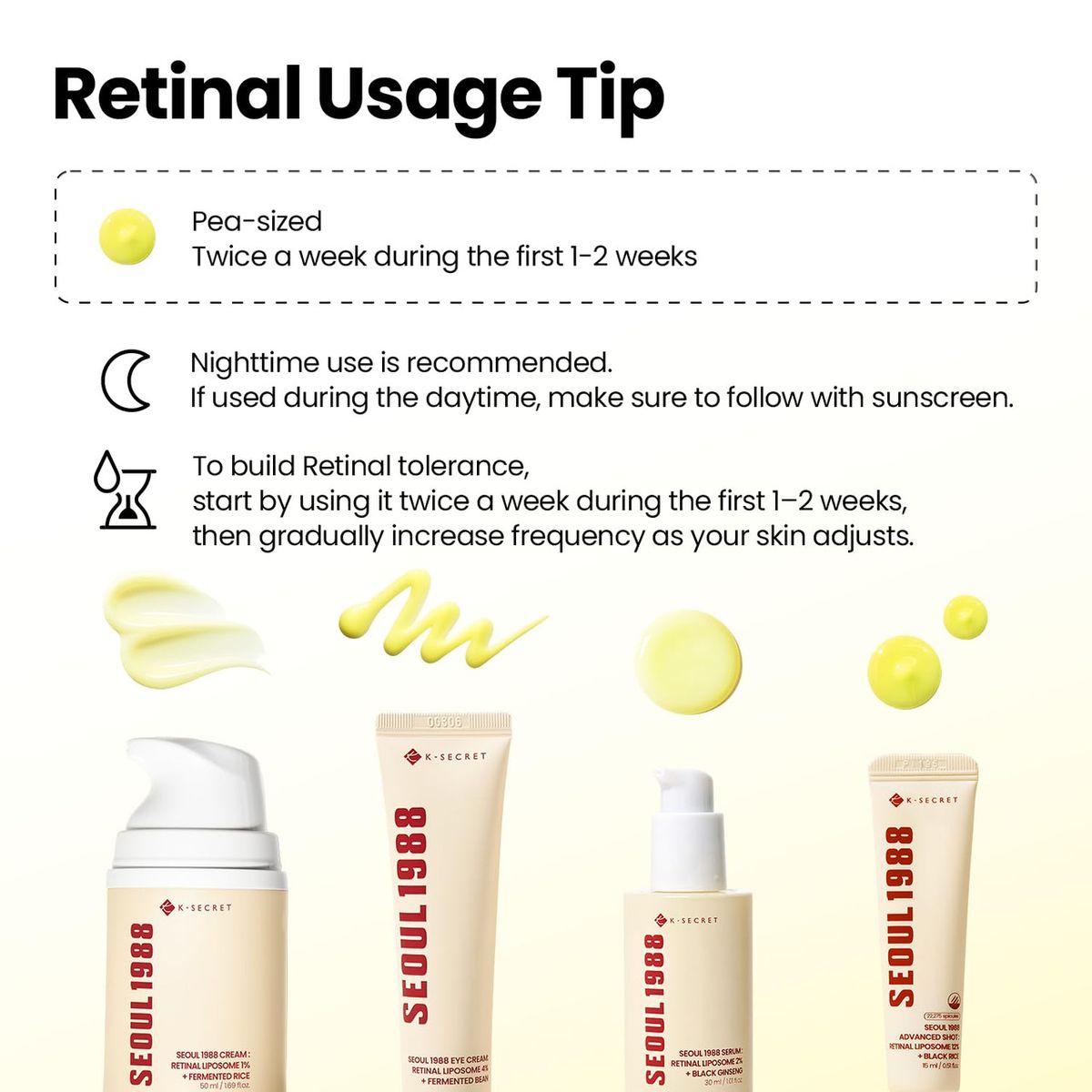 Korean Night Repair Skincare Set
(15ml + 15ml + 9g)