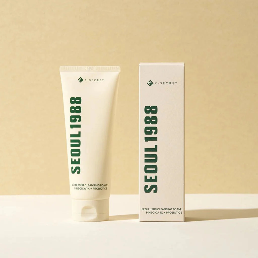 KSECRET - SEOUL 1988 Cleansing Foam: Pine Cica 1% + Probiotics