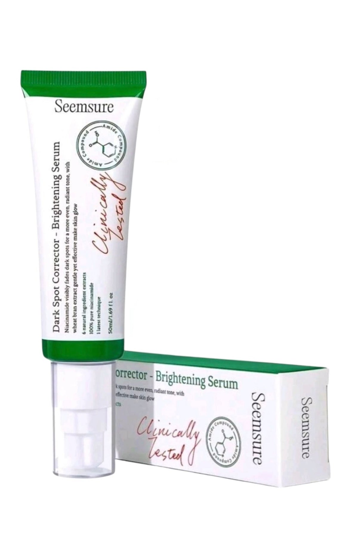 Seemsure Dark Spots Corrector Brightening Face Serum - 50ml
