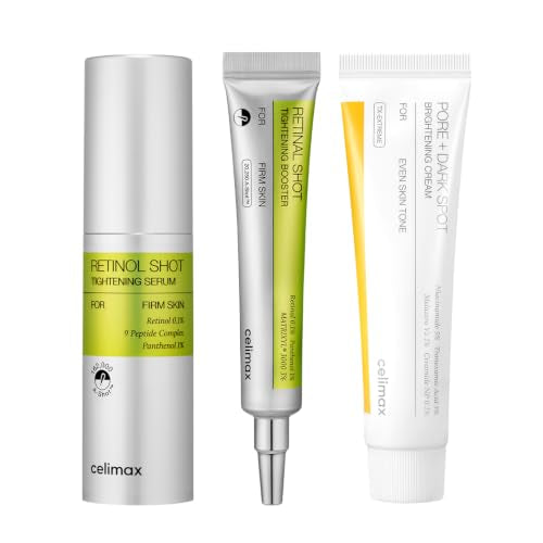 Celimax Retinal Booster +Pore Dark Spot Cream + Retinol Serum