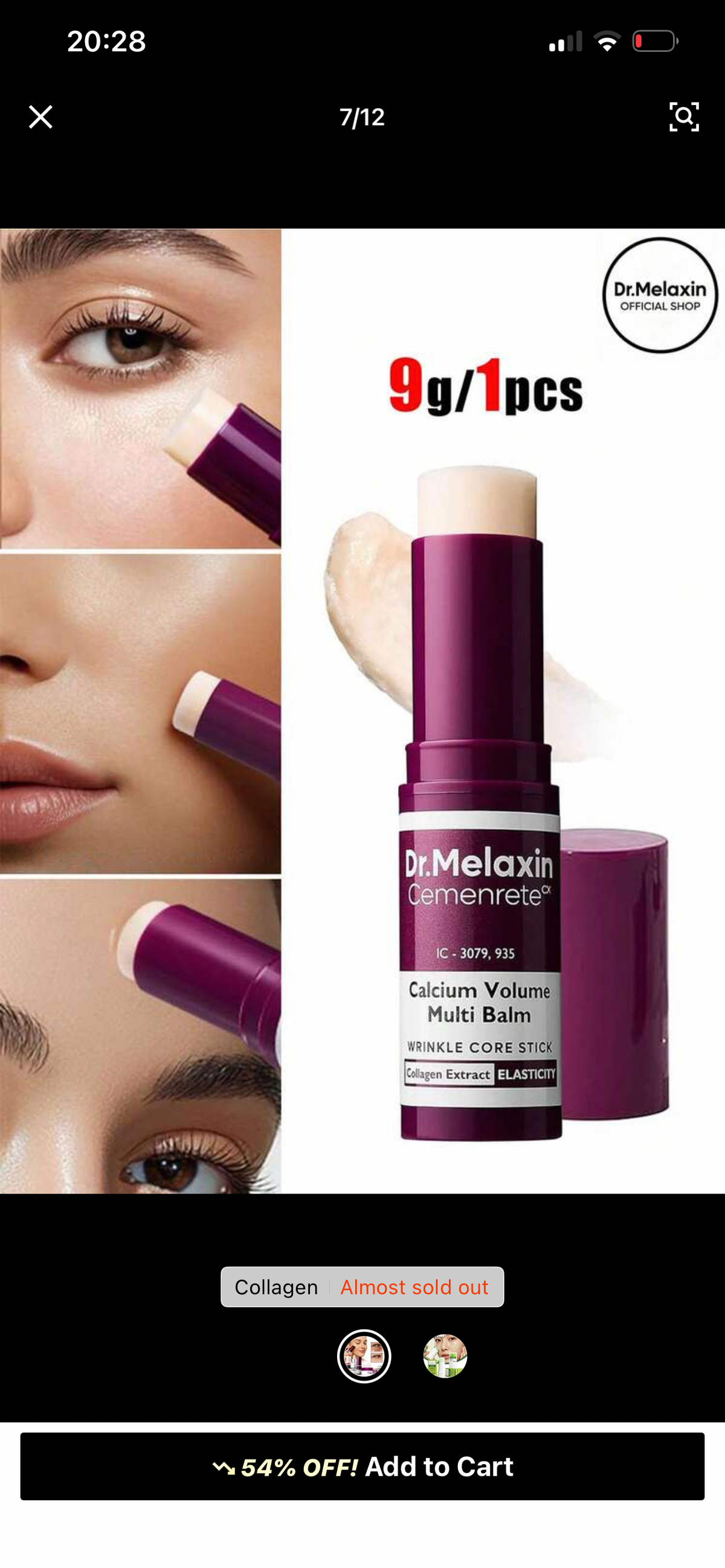 Dr. Melaxin Peel Shot Brightening & Calcium Volume Care Set