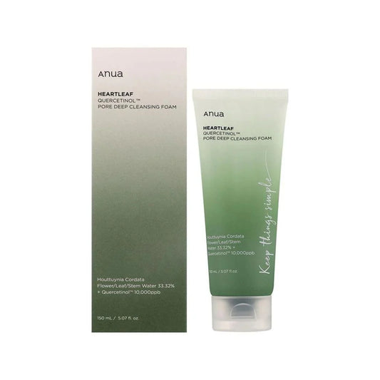 ANUA - Heartleaf Quercetinol Pore Deep Cleansing Foam 150ml