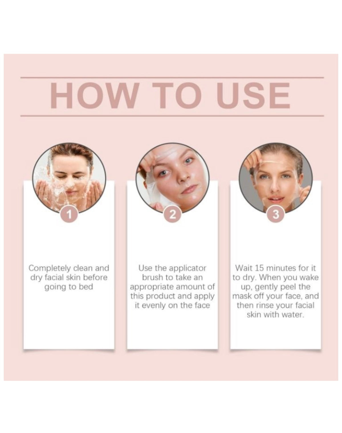 Collagen Overnight Wrapping Peel Off Facial Mask Pack