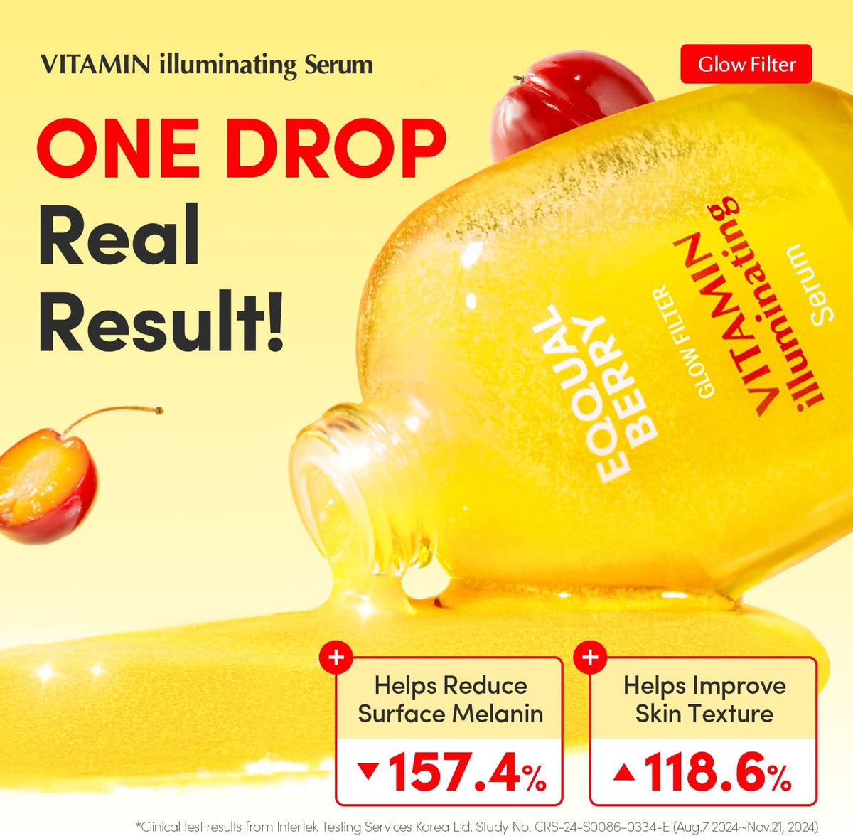 EQQUALBERRY Vitamin C Brightening Serum 30ml