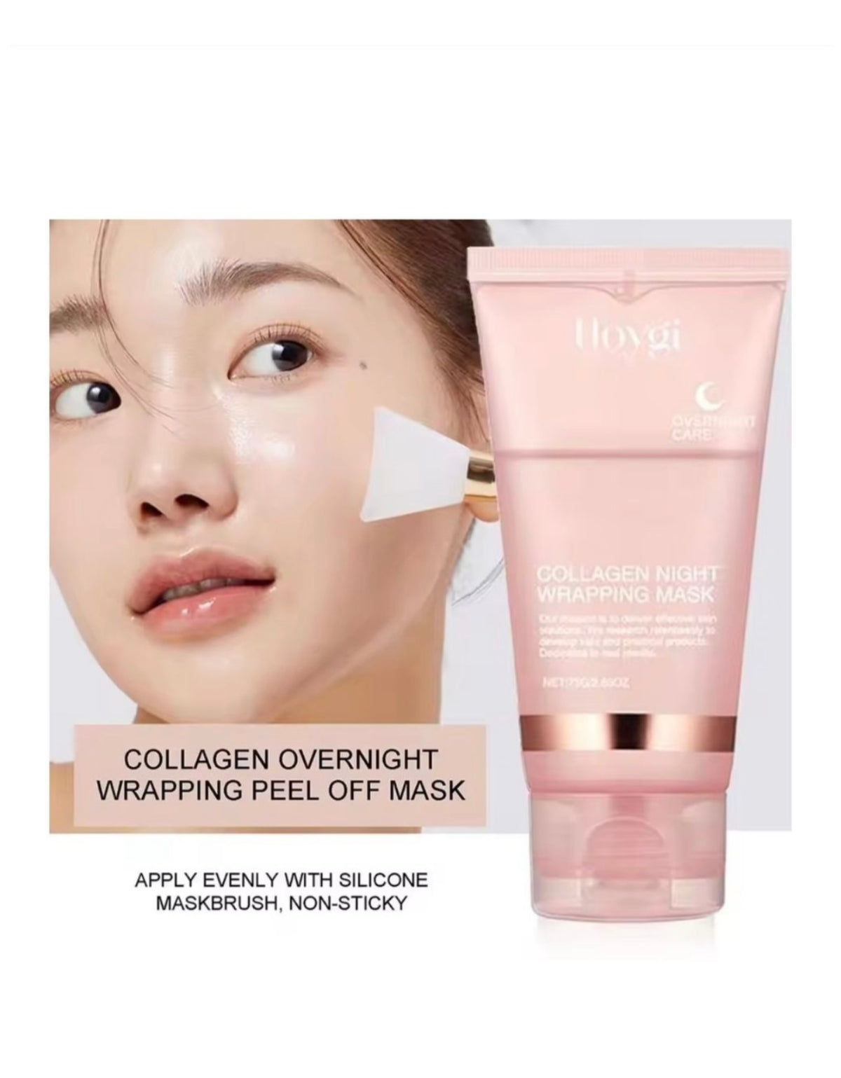 Hoygi- Collagen Night Wrapping Mask + Hoygi Dark Spot Correcting Serum