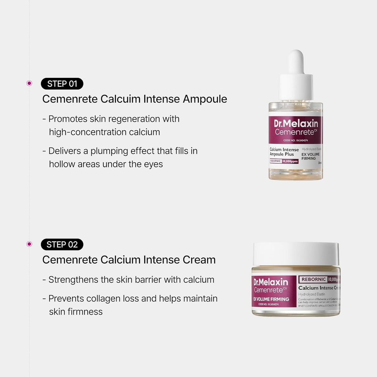 Dr. Melaxin Cemenrete Calcium Intense Cream (50ml)