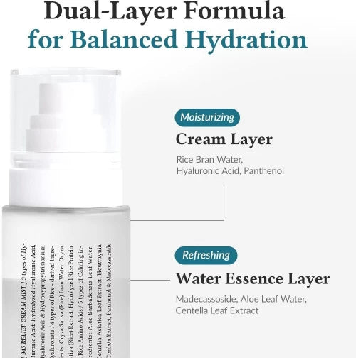 Dr Althea 345 Relief Cream (50ml) & Relief Cream Mist (60ml)