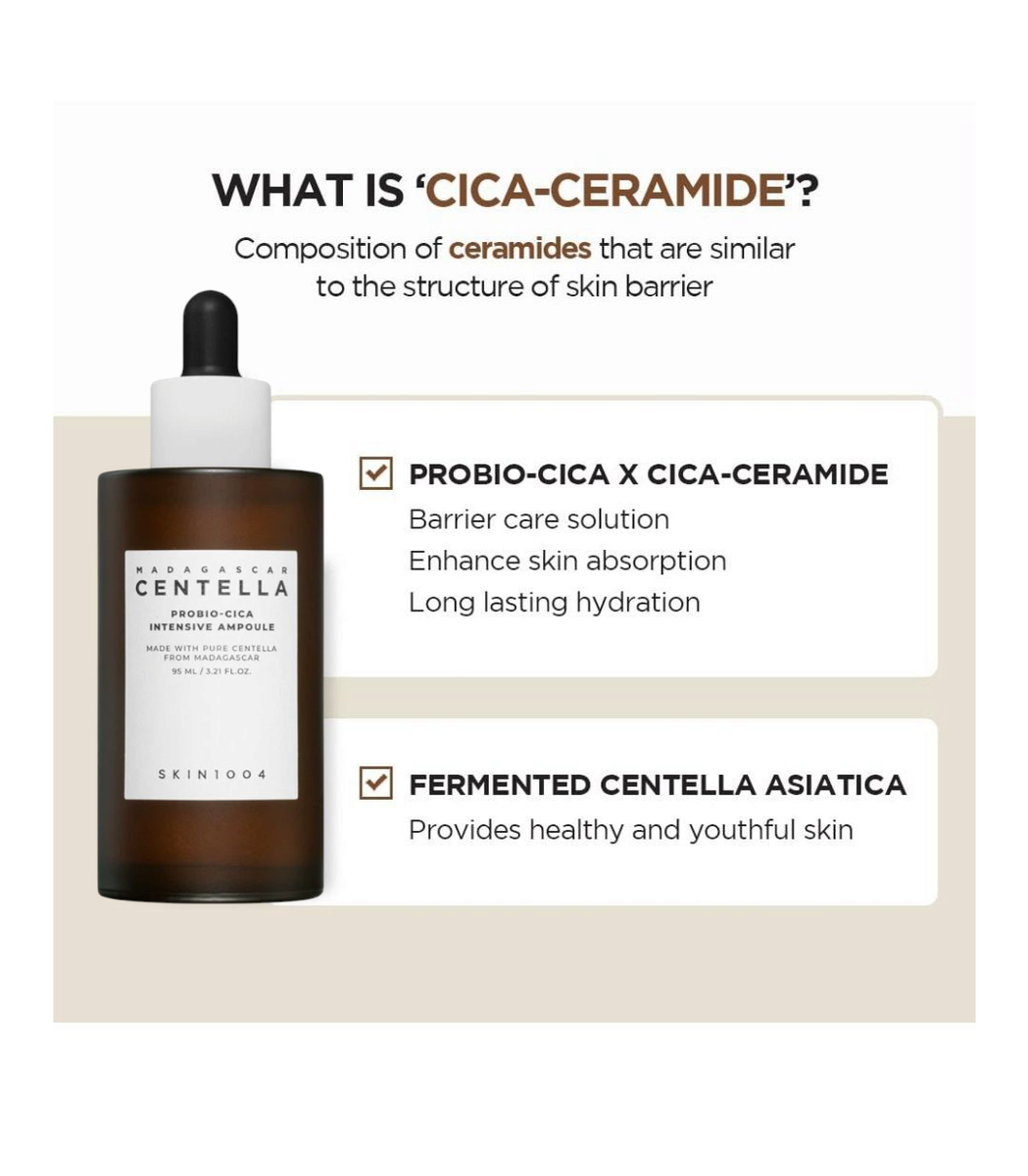 SKIN1004 PROBIO-CICA Intensive Ampoule Face Serum - Soothing, Repair & Care - 50.0 ml