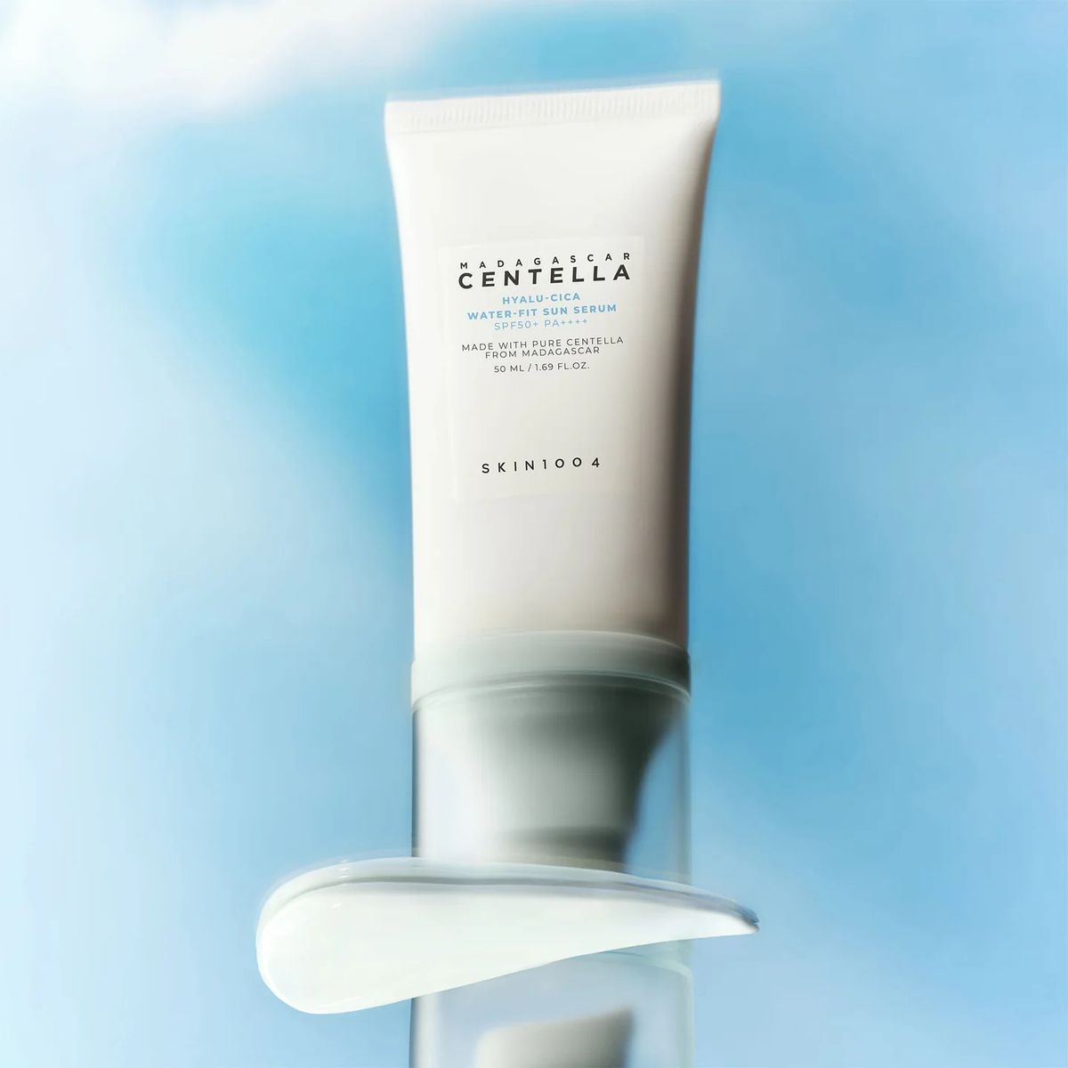 SKIN1004 Centella Water-Fit Sun Serum - Lightweight Moisturizing SPF Glow
