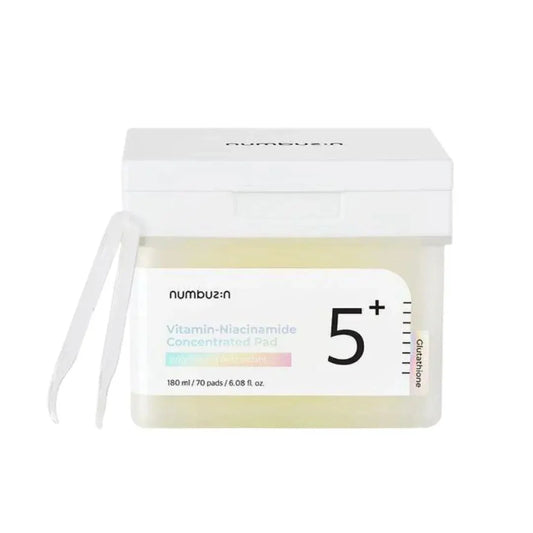 Numbuzin No.5+ Vitamin-Niacinamide Concentrated Pad 180ml/70pads