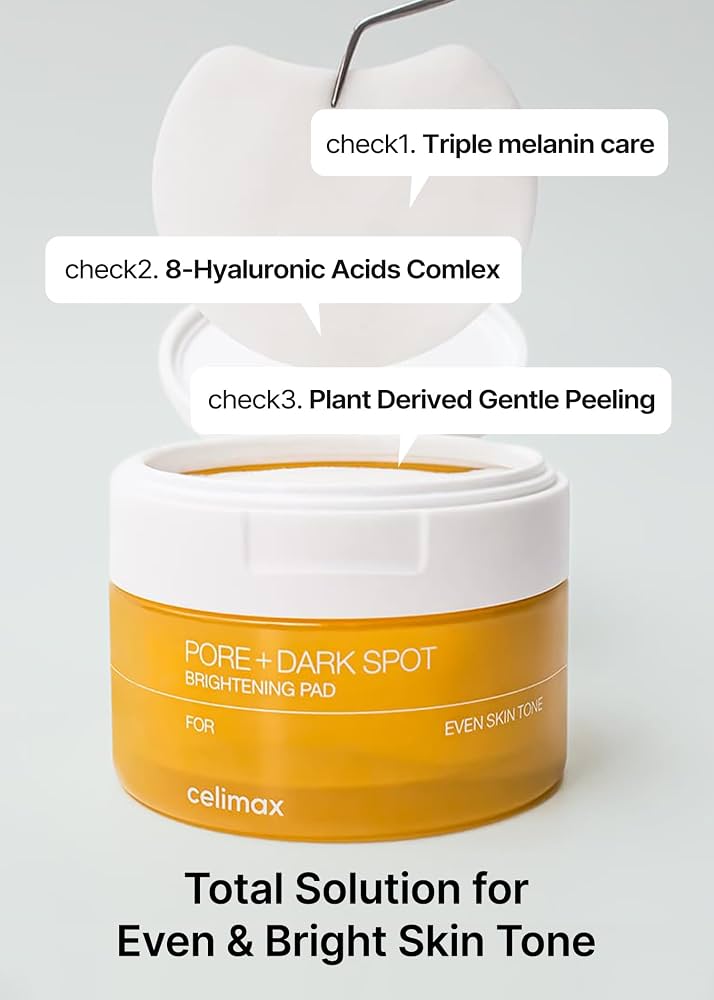 Celimax Pore+Dark Spot Brightening Pad 40-Piece Set