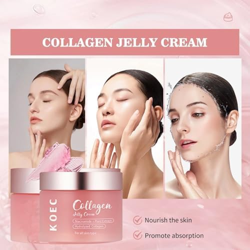 KOEC Moisturising Cream Face Cream Jelly Cream Face Care Vegan
