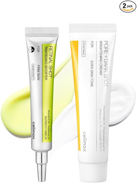 Celimax The Vita Retinal Shot Tightening Booster + Pore Dark Spot Cream