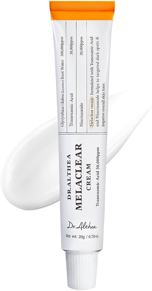 Dr.Althea Melaclear Cream, Korean Vegan Skin Care, 0.70 Fl Oz