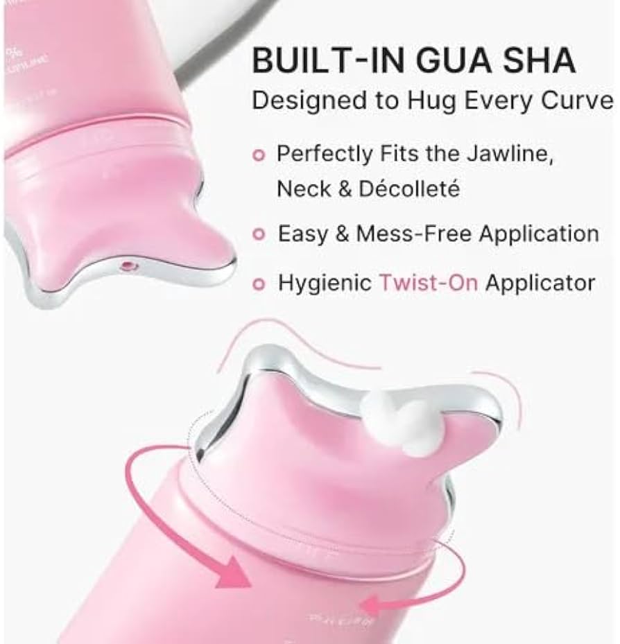 Medicube PDRN Collagen Gua Sha Neck Wrinkle Cream- 90 g | Gua Sha Head