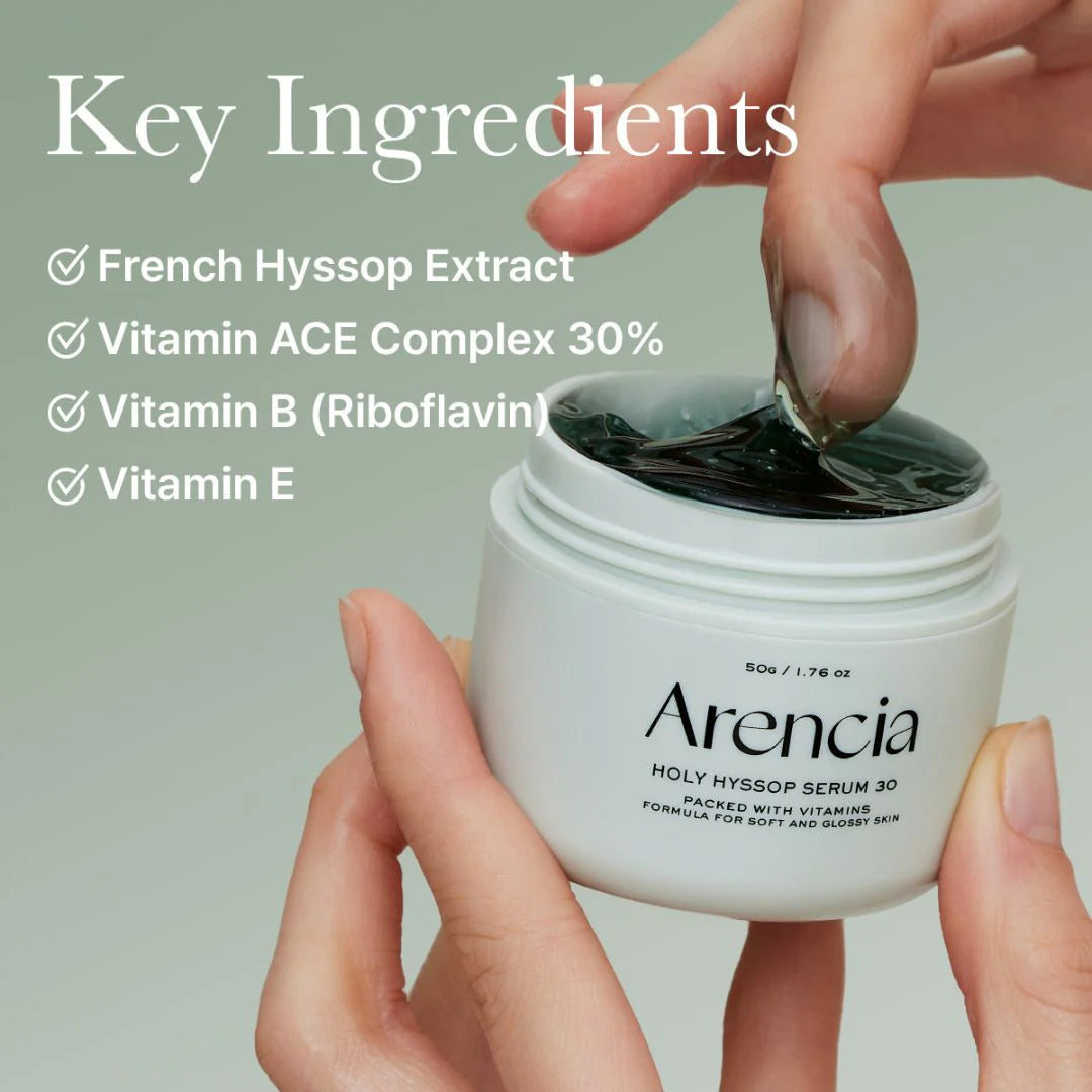 Arencia Holy Hyssop Serum 30 (50g)