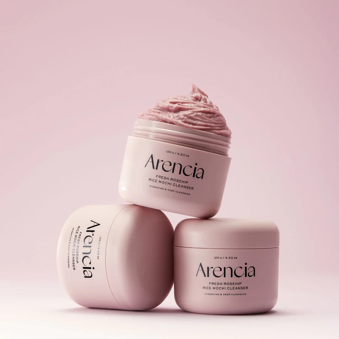 Arencia Fresh Rosehip Rice Mochi Cleanser 120g