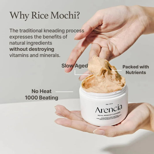 Arencia Calendula Rice Mochi Cleanser 120g