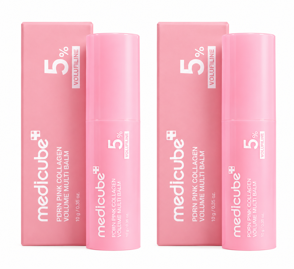 2x Medicube PDRN Pink Collagen Volume Multi Balm
