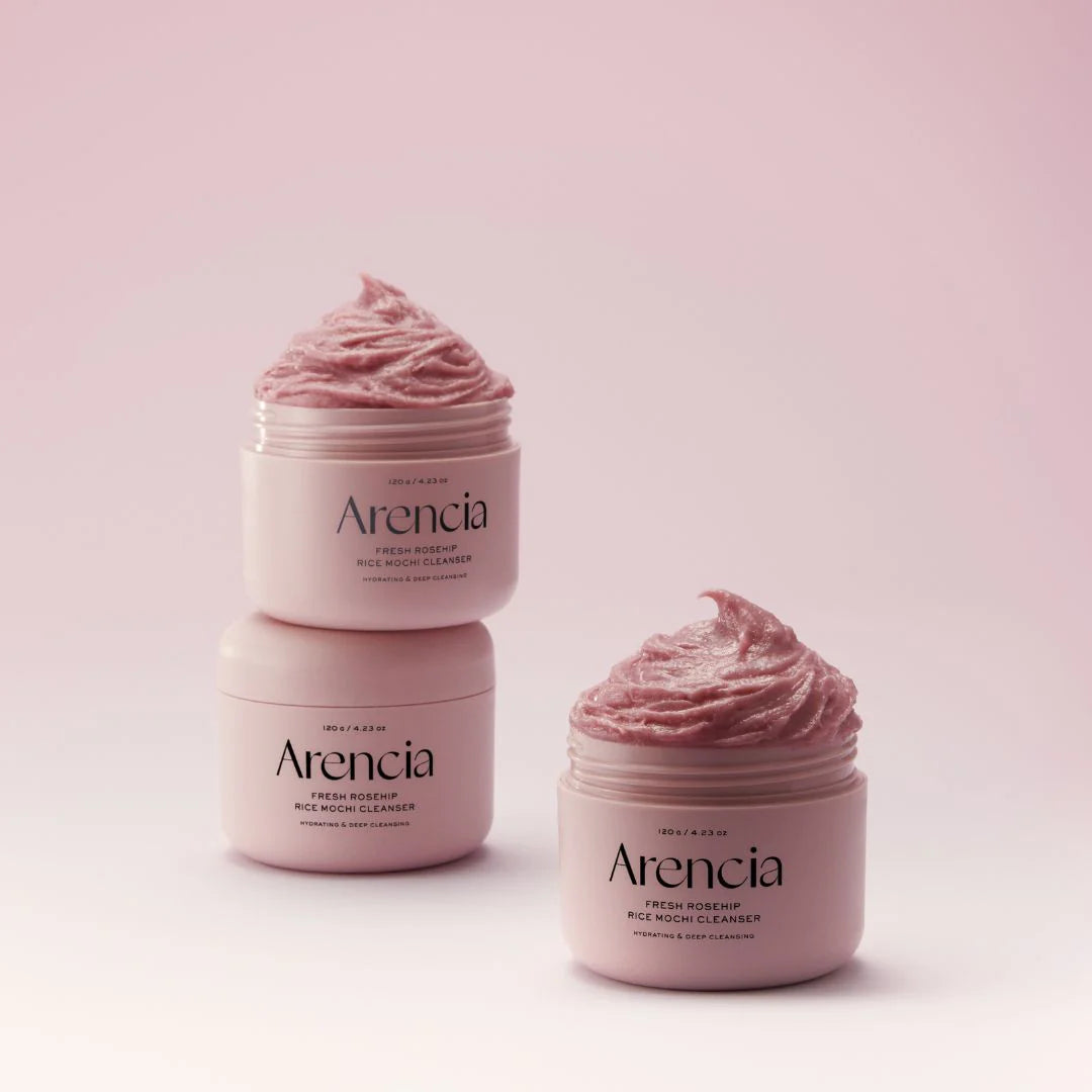 Arencia Fresh Rosehip Rice Mochi Cleanser 120g