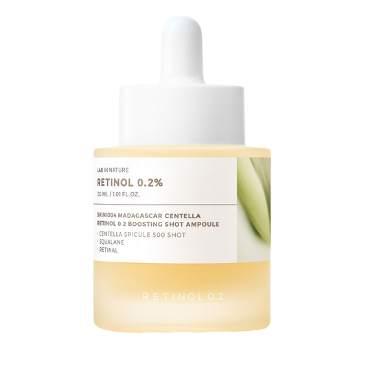 SKIN1004 Retinol 0.2 Boosting Shot Serum Ampoule Smooth Firm and Revitalize