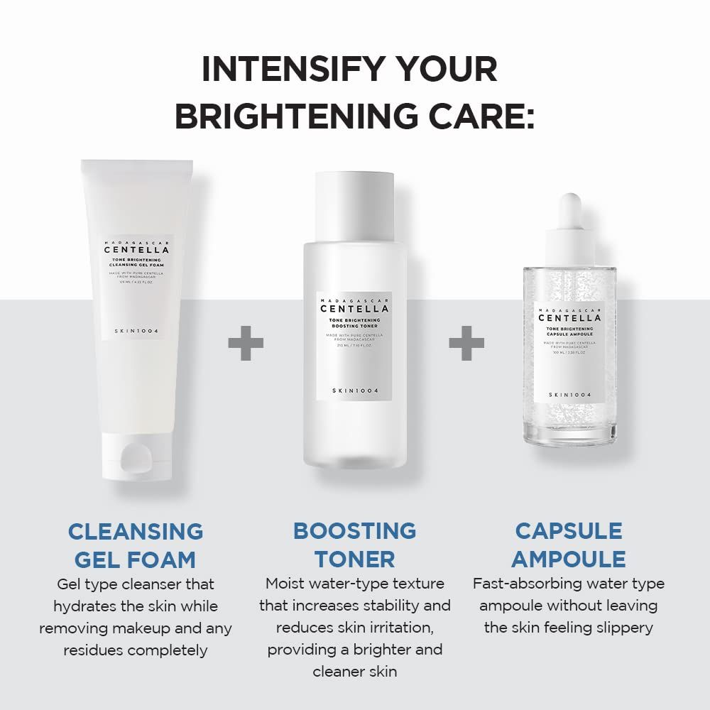 SKIN1004 Centella Ampoule Face Serum - Tone Brightening & Spot Correcting - 100.0 ml