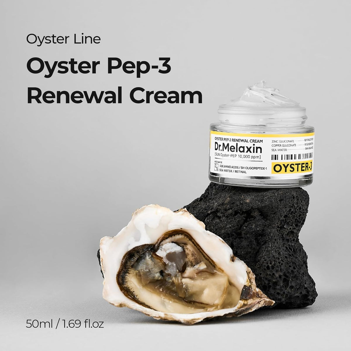 Dr.Melaxin Oyster Cream Daily Anti-Aging Face Moisturizer, Skin Elasticity