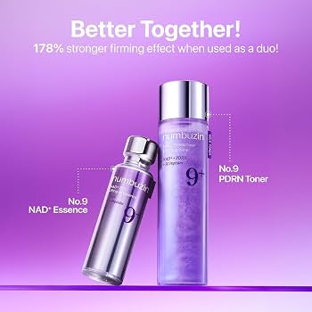 Numbuzin No.9 NAD PDRN Glow
Boosting Toner (150ml)