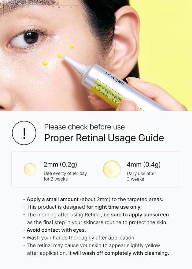 Celimax The Vita Retinal Shot Tightening Booster + Pore Dark Spot Cream