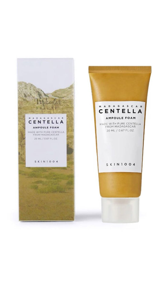 SKIN1004 Centella Face Cleanser Ampoule Foam - Korean Gentle Low pH Wash - 20.0 ml
