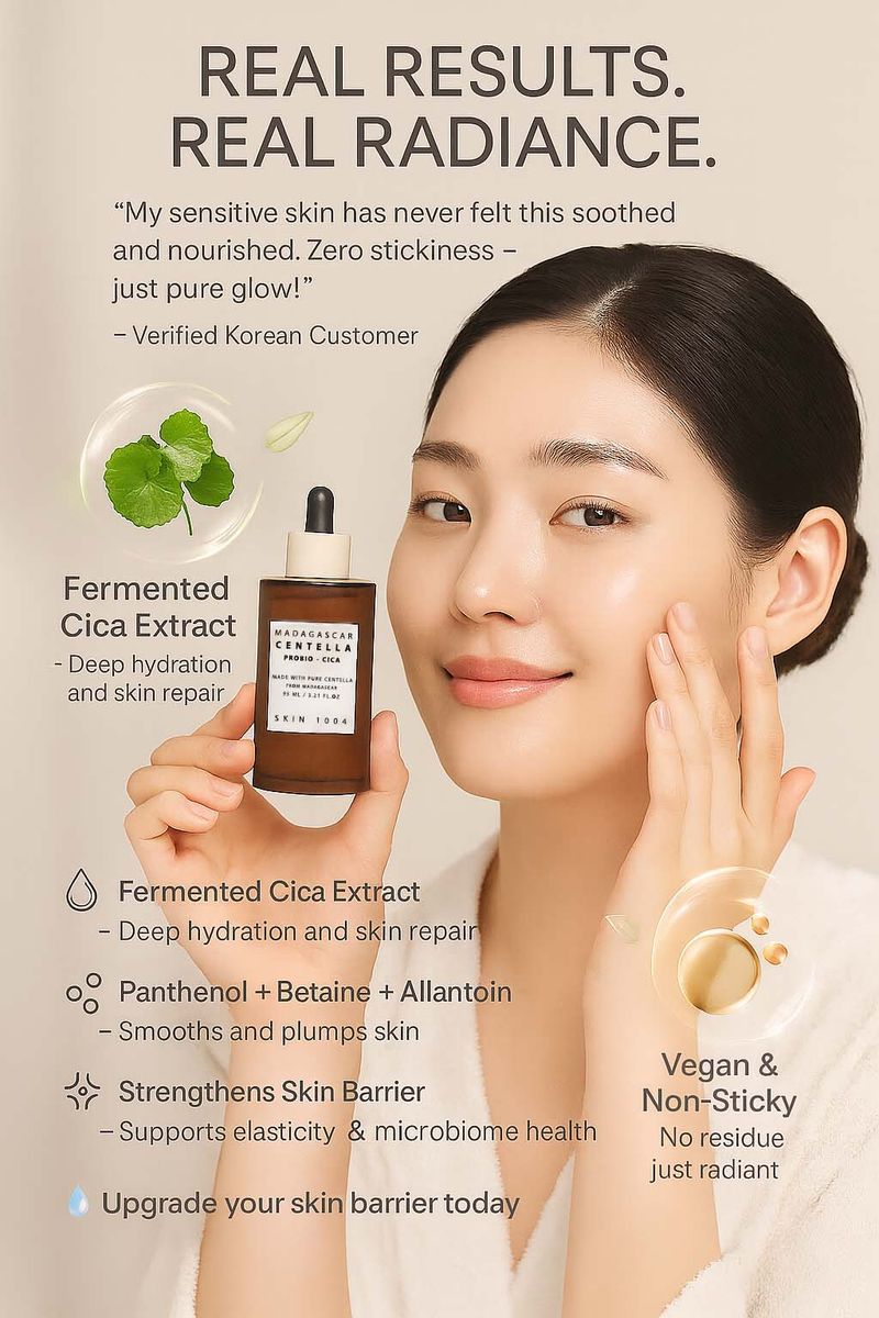 SKIN1004 PROBIO-CICA Intensive Ampoule Face Serum - Soothing, Repair & Care - 50.0 ml