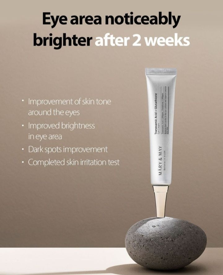 MARY & MAY TXA + Glutathione Eye
Cream Duo (24ml)