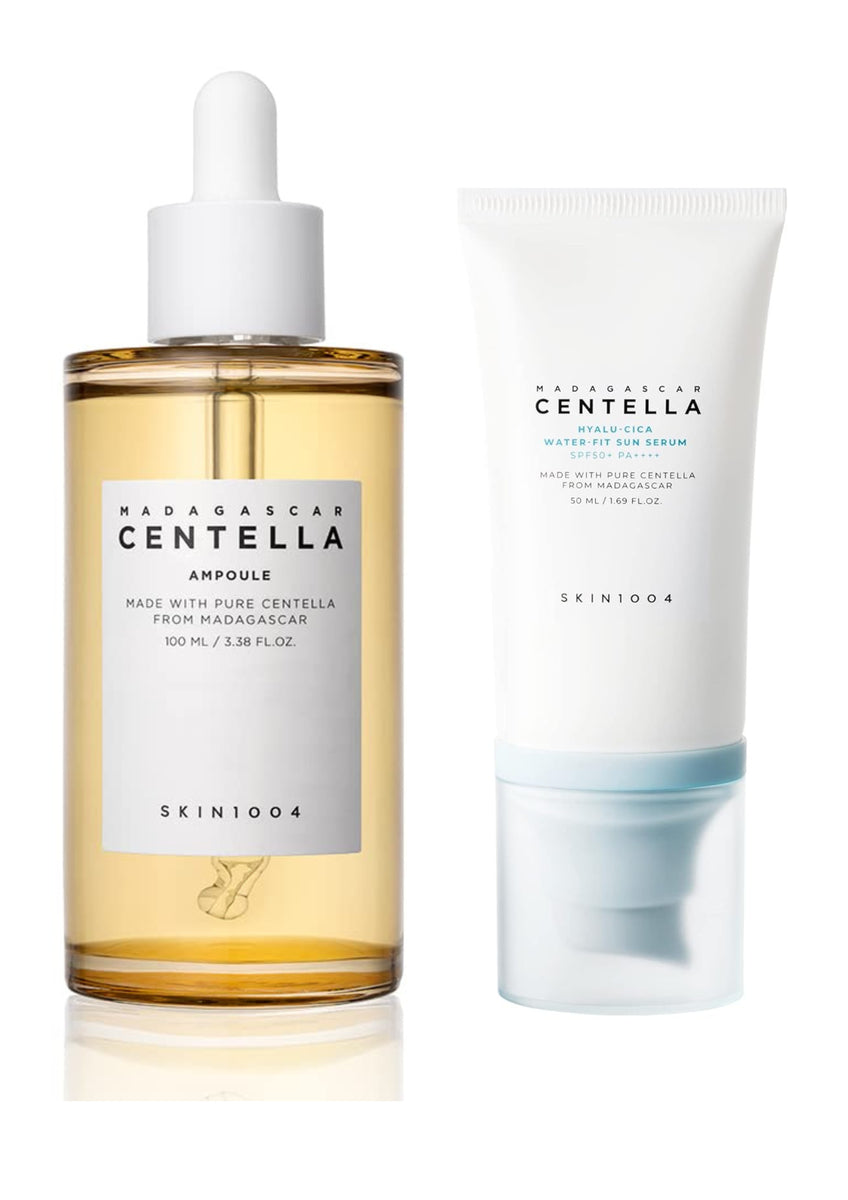 Centella Asiatica set: Centella Ampoule(100ml) + Hyalu-Cica Sun Serum(50ml)