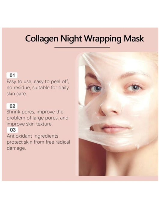 Collagen Overnight Wrapping Peel Off Facial Mask Pack