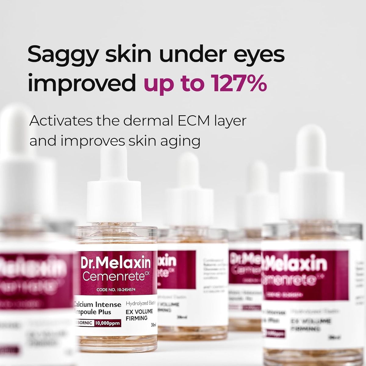 Dr.Melaxin Calcium Ampoule Plus Niacinamide Eye Firming Treatment Care
