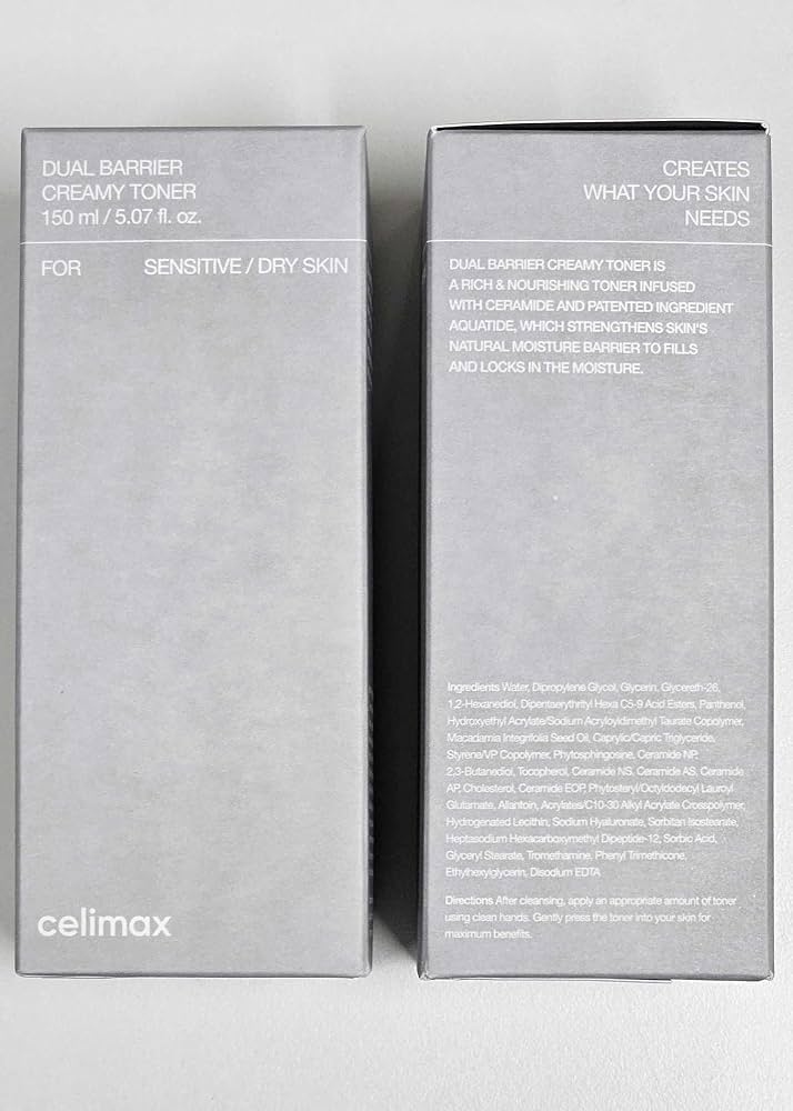 Celimax Dual Barrier Creamy Toner 150 ml