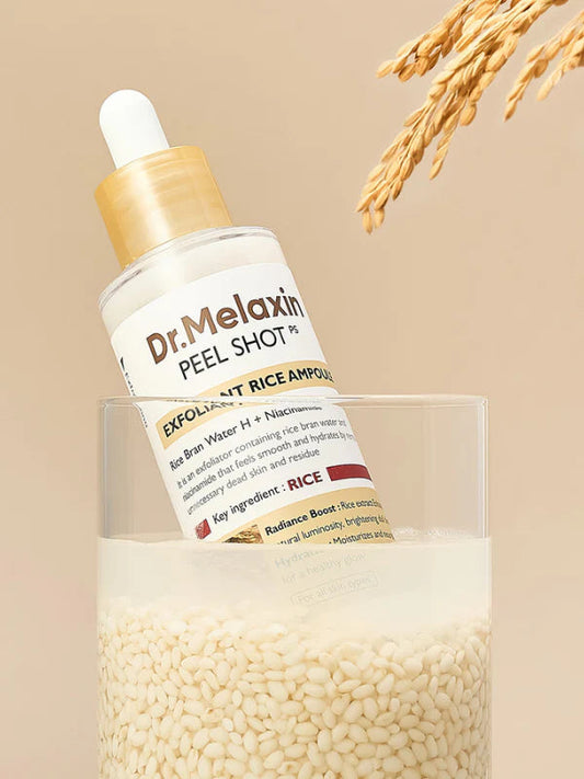 Dr. Melaxin Peel Shot Exfoliating White Rice Ampoule (80ml)